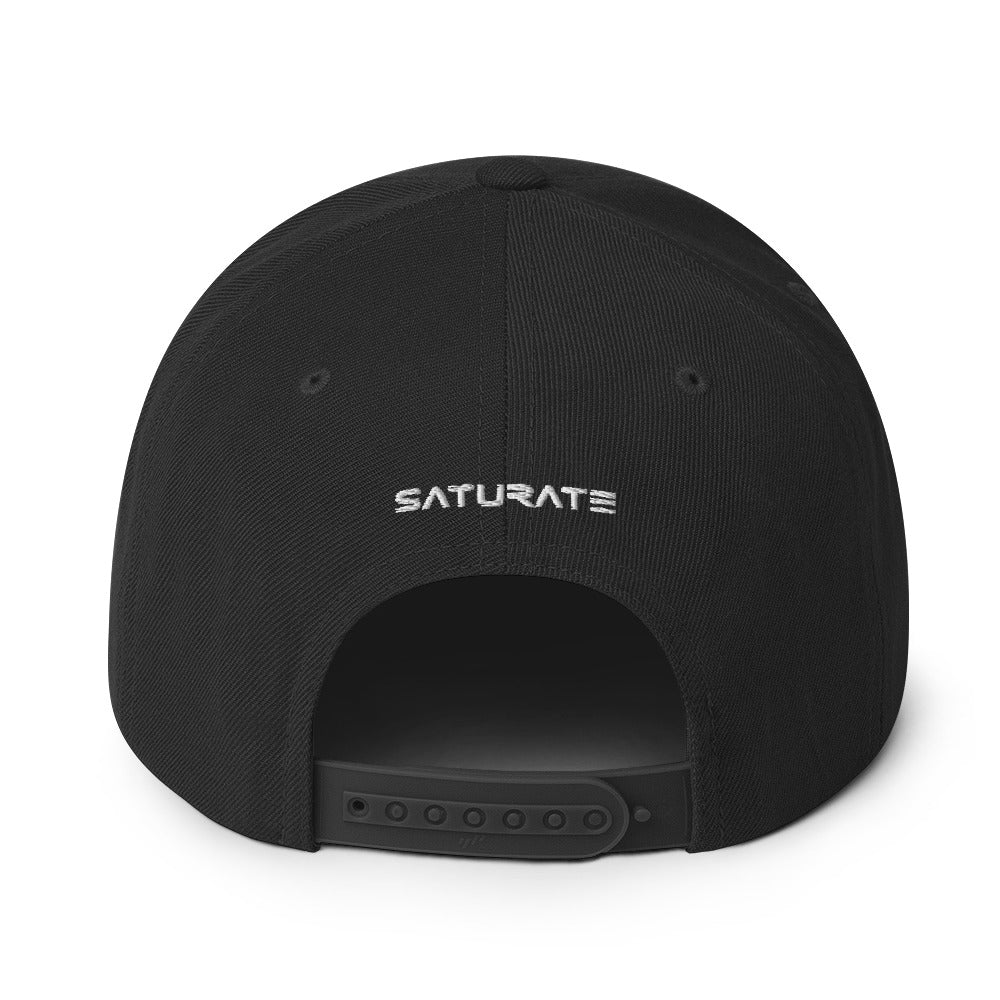 SATURATE "S" LOGO - Snapback Hat