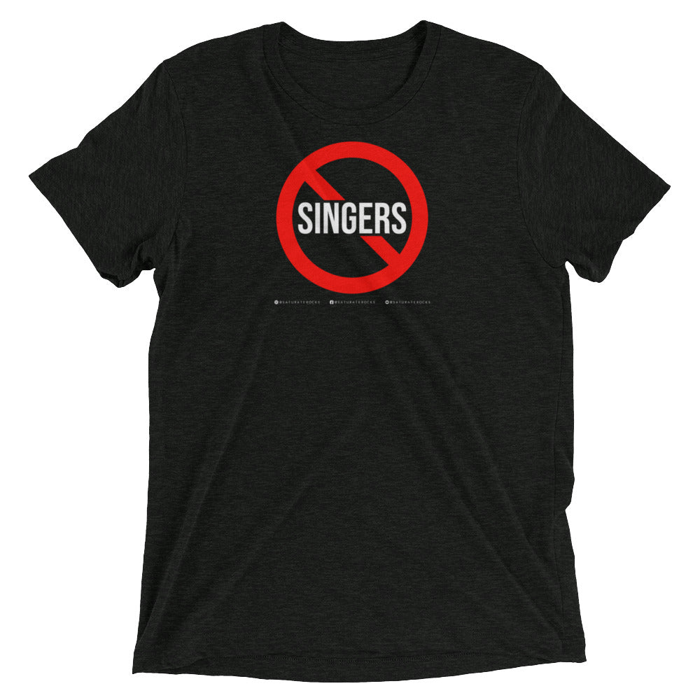 NO SINGERS Short sleeve t-shirt