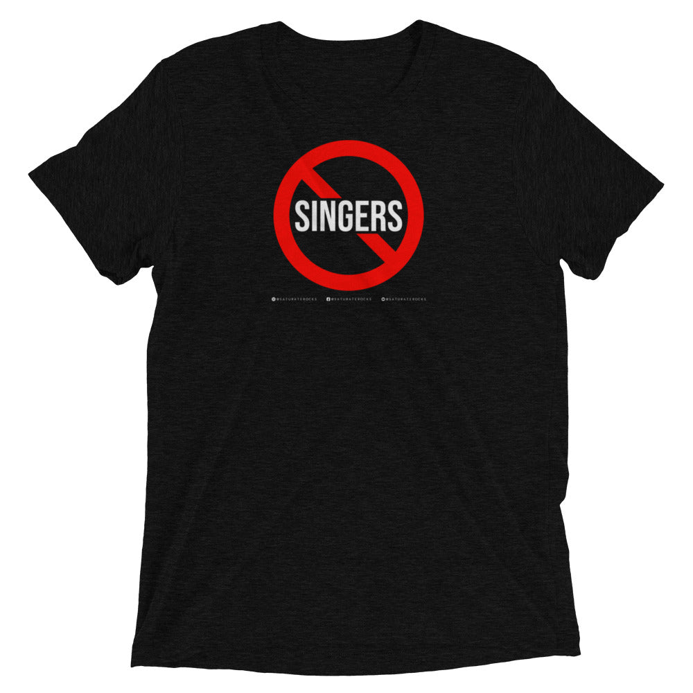 NO SINGERS Short sleeve t-shirt