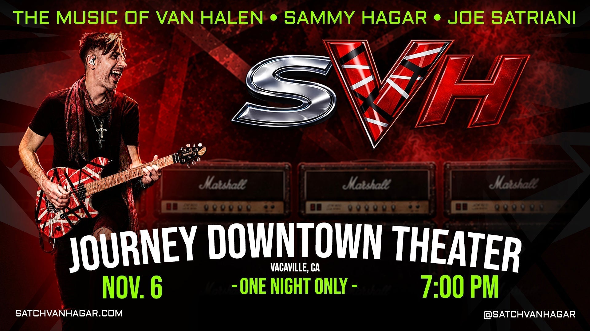 Van Halen Tribute at Journey Downtown | Vacaville | Nov. 6