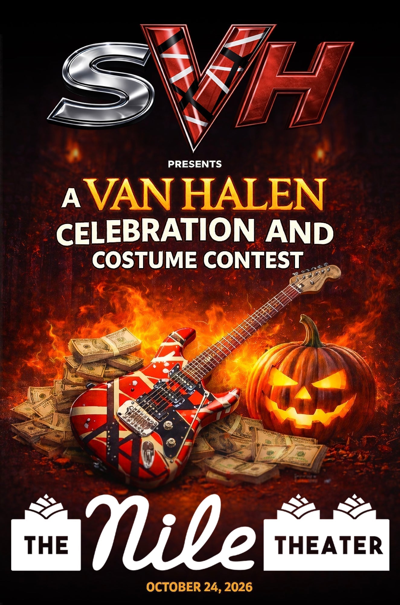 10.24.26 - SVH | VAN HALEN TRIBUTE HALLOWEEN PARTY NILE THEATER [BAKERSFIELD, CA]