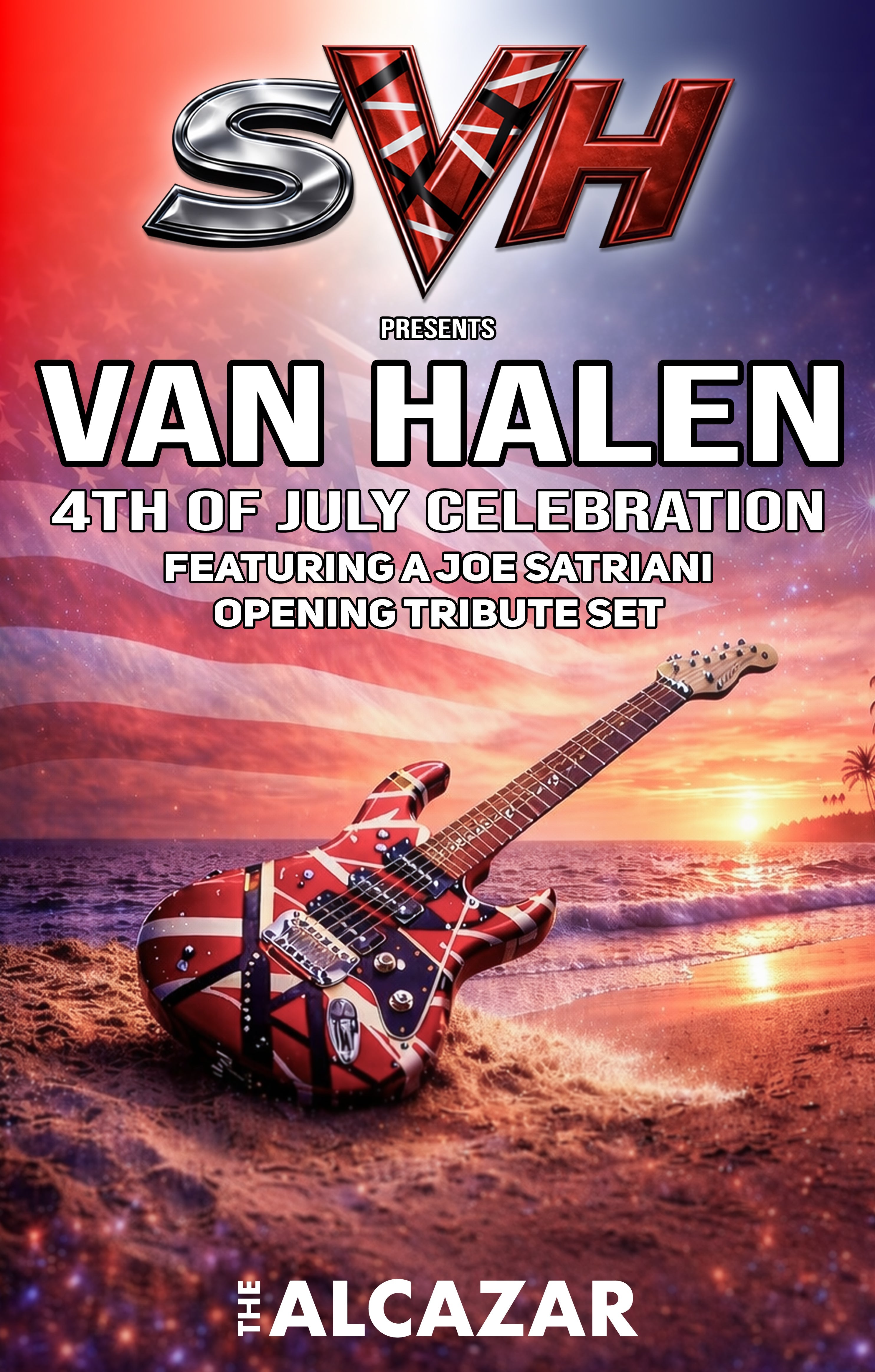 07.04.26 - SVH | VAN HALEN TRIBUTE 4TH JULY CELEBRATION ALCAZAR THEATER [CARPINTERIA, CA]