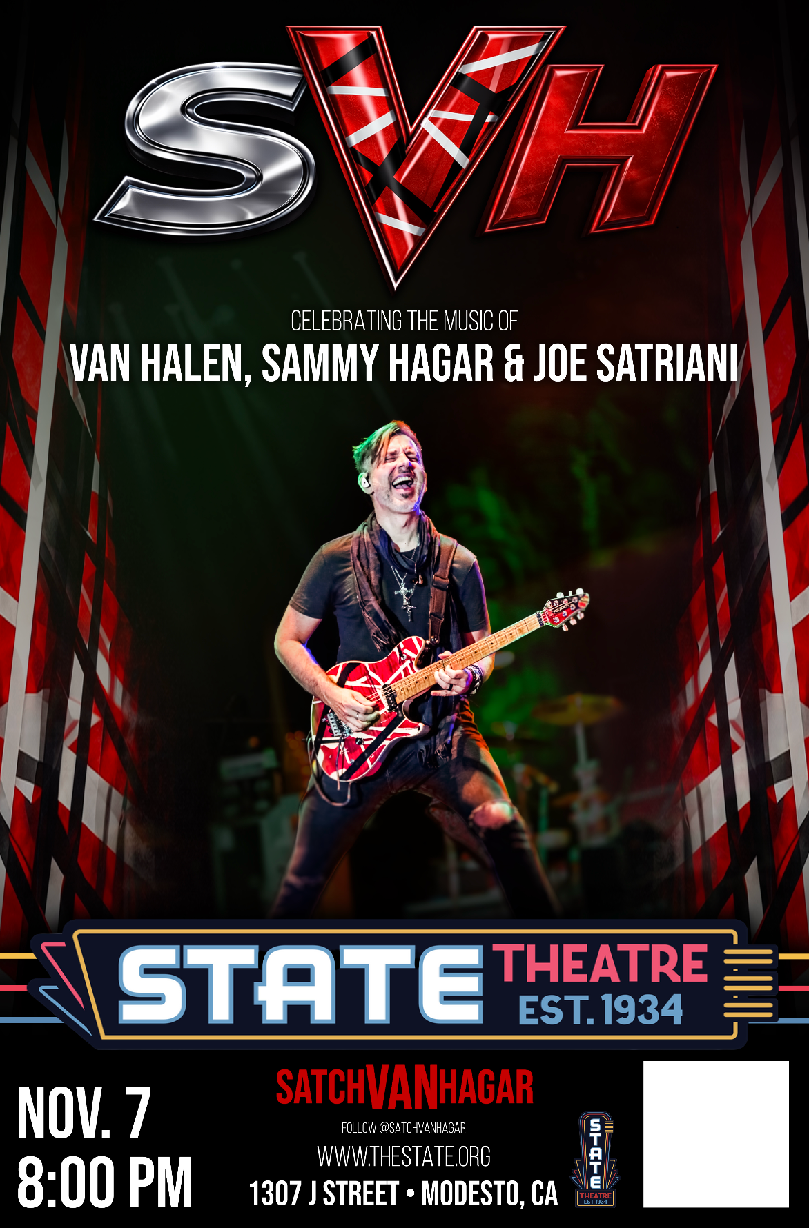 11.07.26 - SVH | VAN HALEN TRIBUTE STATE THEATER [MODESTO, CA]